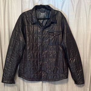 Cotopaxi Black Quilted Shacket Kusa Shirt Size ML